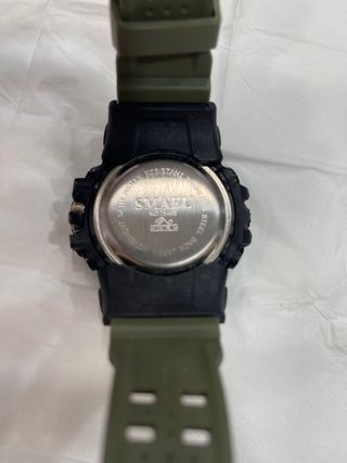 Reloj Smael Militar Negro