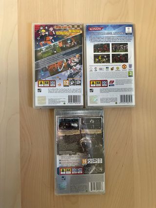 Pack 3 Juegos PSP: Naruto, PES 2012, Resistance