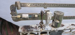 Báscula Farmacia Antigua Alfonso García . Recogida