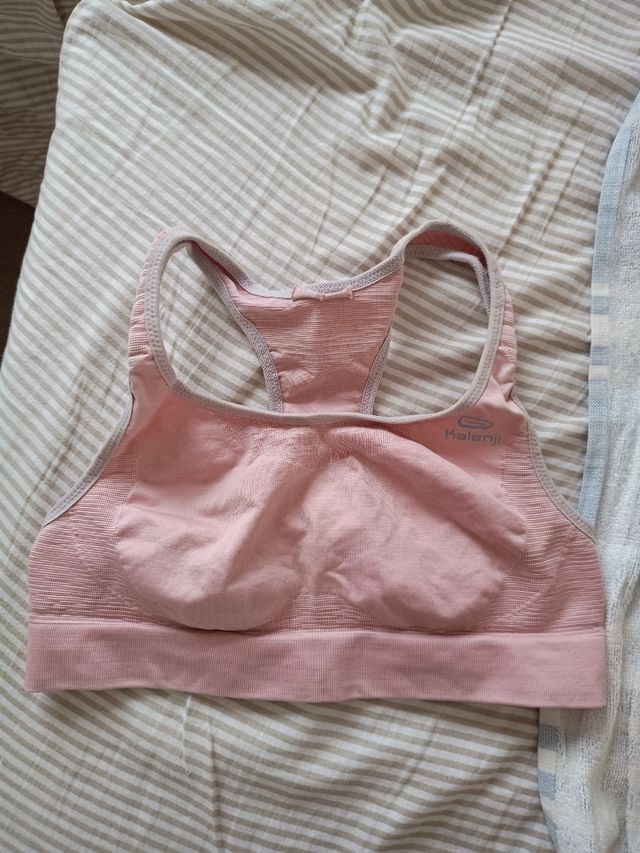Sujetador deportivo Kalenji rosa