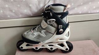 Patines Niña Talla 32-35 + Protecciones y Bolsa.
