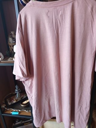 Camiseta Primark Talla XXL Rosa Estampado Floral