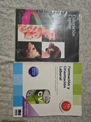 Libros Grado Medio de Peluquería y Cosmética