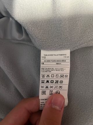 Plumas Benetton Azul y Gris