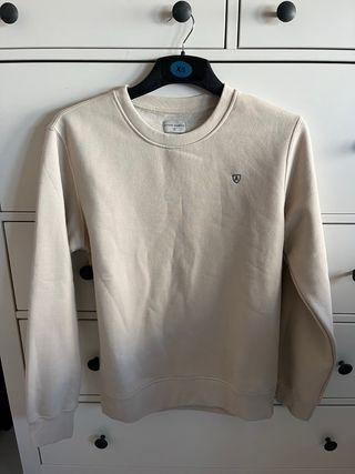 Sudadera ALVARO MORENO. Beige Talla XS