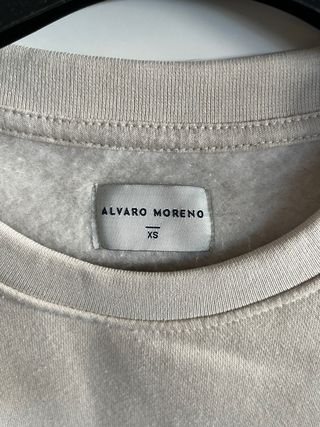Sudadera ALVARO MORENO. Beige Talla XS