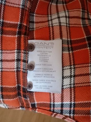Camisa Gant Niño 