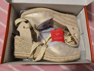 XTI Zapatos Dorados Talla 38