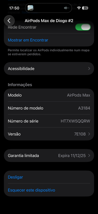 AirPods Max Midnight (USB-C)