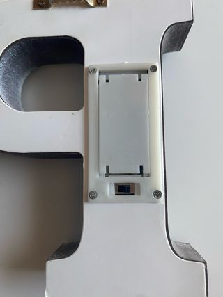 Lámpara Letra P Luminosa Ikea Madera