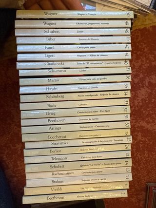 Colección de 25 CDs de Música Clásica