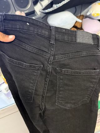 Pantalón negro Bershka bootcut