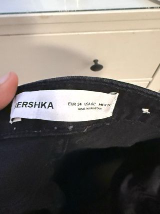 Pantalón negro Bershka bootcut