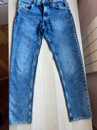 Pantalón vaquero Zara azul Hombre Talla 38