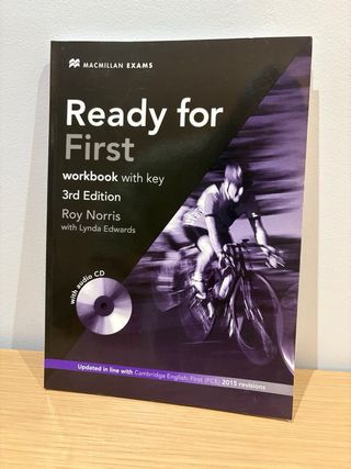 MACMILLAN book & workbook inglés B2/FCE como nuevo