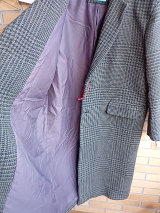 Abrigo Lana Zara Verde
