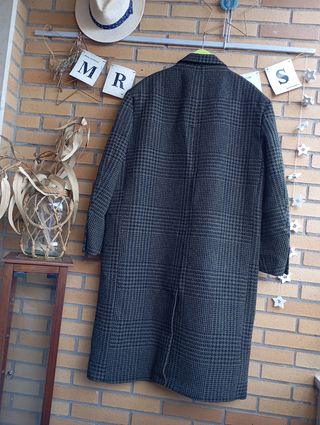 Abrigo Lana Zara Verde