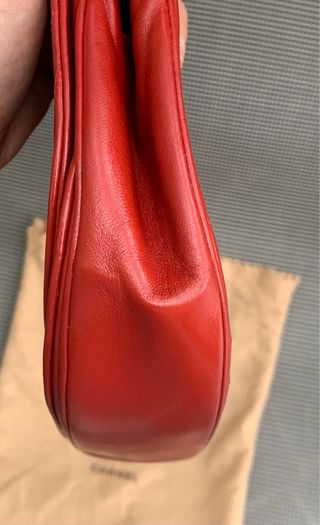 Bolso Chanel Half Moon Rojo
