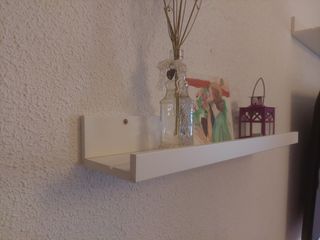 Estantería Mosslanda Blanca Corta