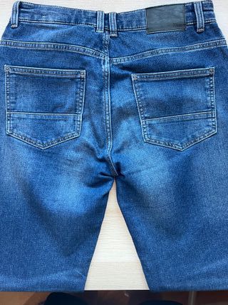 Pantalón Zara Azul Oscuro Hombre Talla 38