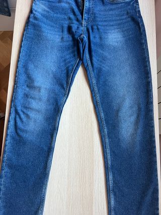 Pantalón Zara Azul Oscuro Hombre Talla 38
