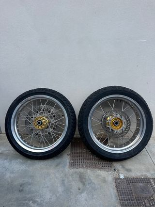 Llantas Supermotard para 125/250cc