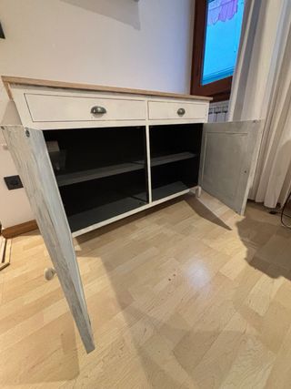 Mueble aparador blanco madera 