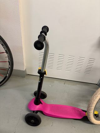 Patinete 3 Ruedas Rosa Niña