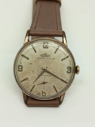 Reloj Technos Master Shock 15 rubis vintage