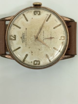 Reloj Technos Master Shock 15 rubis vintage