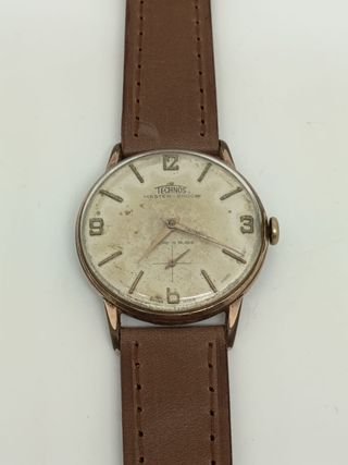 Reloj Technos Master Shock 15 rubis vintage