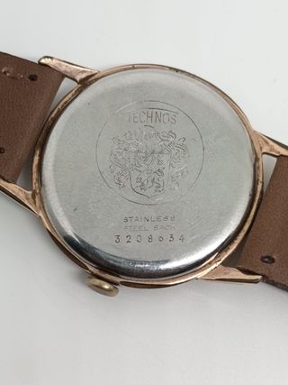 Reloj Technos Master Shock 15 rubis vintage