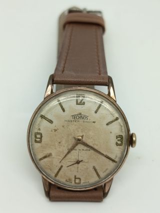 Reloj Technos Master Shock 15 rubis vintage