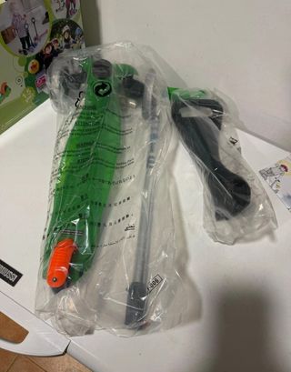 Mini Micro 3 en 1 con asiento verde