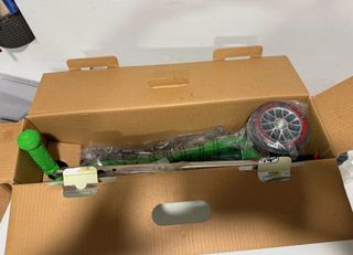 Mini Micro 3 en 1 con asiento verde