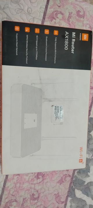 Router Xiaomi AX1800 Wi-Fi 6