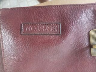 Cartera de piel para documentos