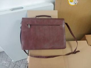 Cartera de piel para documentos