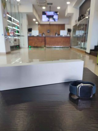 Apple Watch Series 7 42mm Acero Azul Marino