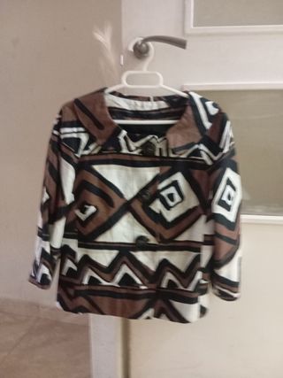Chaqueta mujer estampada