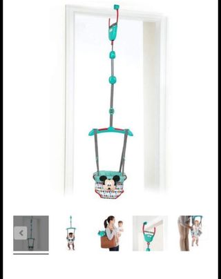 Columpio saltador bebé Mickey