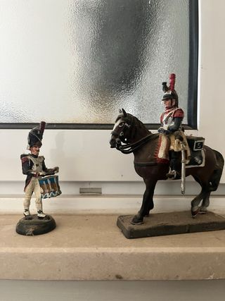 Collezione di figure del soldato principale.