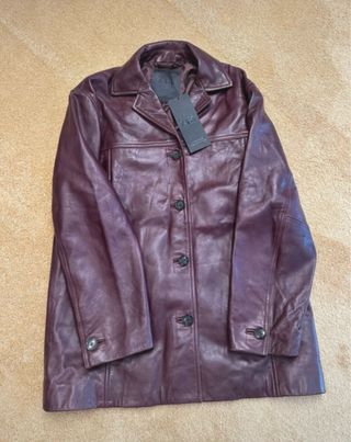 Cazadora Piel Zara 