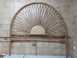 Cabecero Bambú Cama 135-150cm vintage.