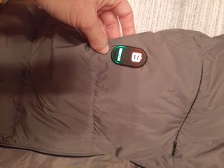 Abrigo Beston con calefacción gris