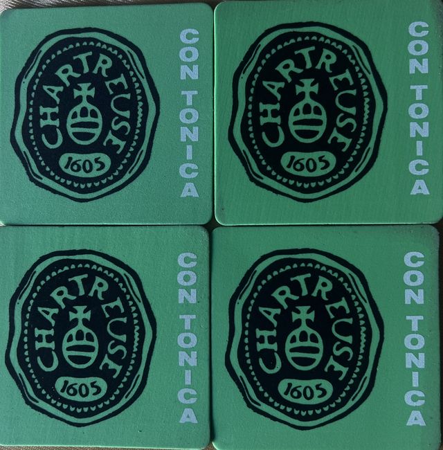 Sottobicchieri Chartreuse 1605