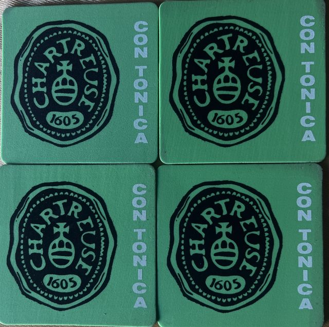 Sottobicchieri Chartreuse 1605