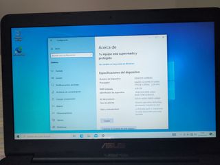 Portátil Asus X554L Negro