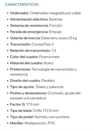 Bicicleta Indoor ICG IC1 LIFE FITNESS