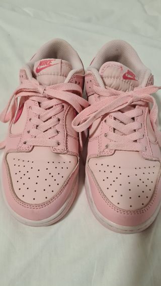 Zapatillas Nike Dunk Low rosas(Hacoo)